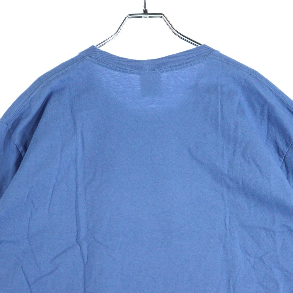 SUPREME(シュプリーム) 20AW Everywhere Tee エブリウェアー フロントロゴデザイン クルーネック カットソー 半袖Tシャツ ブルー