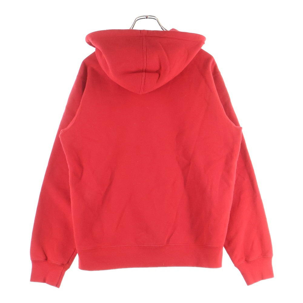 SUPREME(シュプリーム) 21SS Small Box Logo Hooded Sweatshirts スモールロゴデザイン フーデッド ジップアップ スウェット パーカー レッド