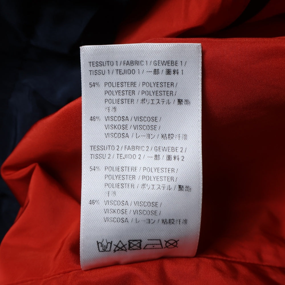 BALENCIAGA(バレンシアガ) 18AW Tracksuit Poplin Jacket フロントロゴプリント ジップアップ トラックジャケット レッド/ホワイト/ネイビー 528638 TYD36