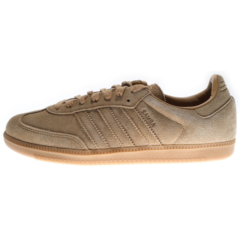 adidas(アディダス) SAMBA OG CARDBOARD サンバ スエード ローカットスニーカーシューズ ブラウン US10/28cm JR0889
