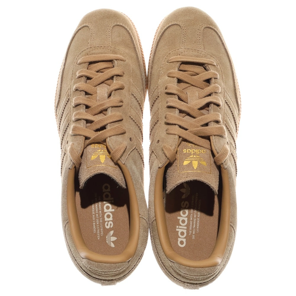 adidas(アディダス) SAMBA OG CARDBOARD サンバ スエード ローカットスニーカーシューズ ブラウン US10/28cm JR0889
