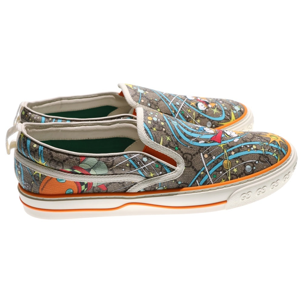 GUCCI(グッチ) ×DISNEY TENNIS 1977 ディズニー テニス PVCローカットスニーカー スリッポン ベージュ 647951