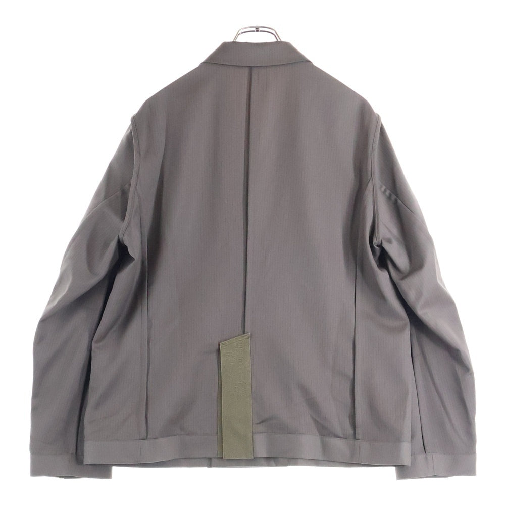 Sacai(サカイ) 25ss Doeskin Jacket / Doeskin Pants ドスキンジャケット ドスキンパンツ セットアップスーツ トープ 25-03632M / 25-03633M