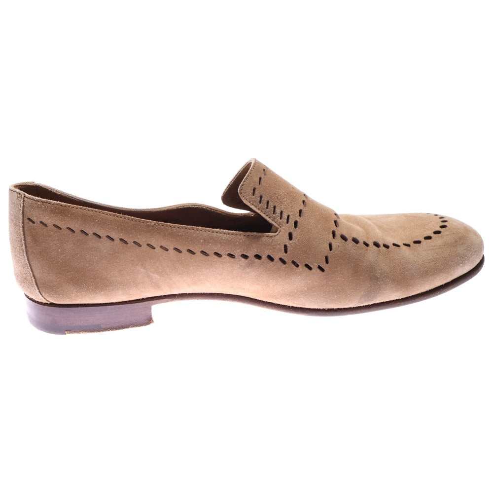 HERMES(エルメス) スウェード ローファー スリッポン シューズ ベージュ