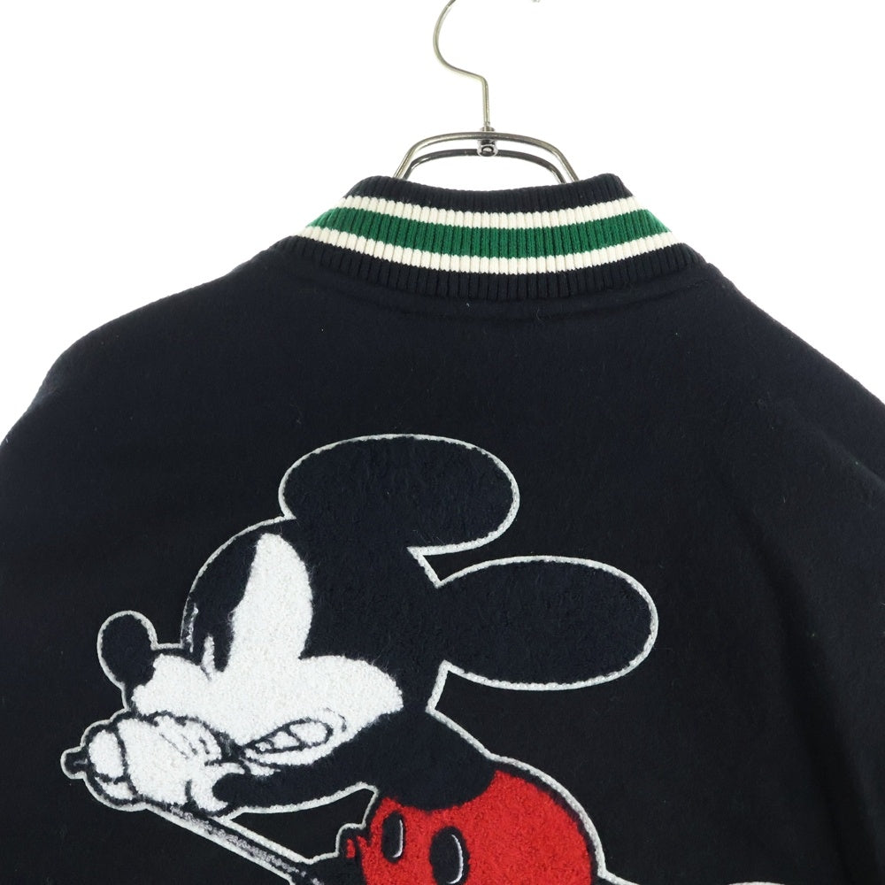 SUPREME(シュプリーム) 25AW Number (N)ine Mickey Varsity Jacket ナンバーナイン ミッキーマウス バーシティジャケット スタジャン ブラック