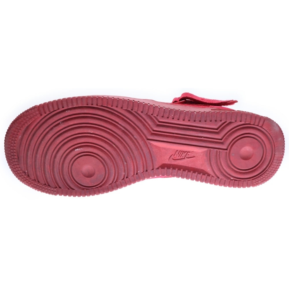 NIKE(ナイキ) AIR FORCE 1 MID エアーフォース ワン ミッドカットスニーカー レッド US9/27cm 315123-609