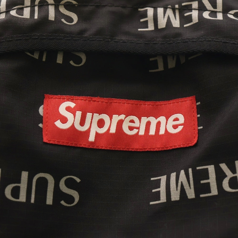 SUPREME(シュプリーム) 16AW 3M Reflective Repeat Backpack リフレクティブ リピート バックパック リュックサック ブラック