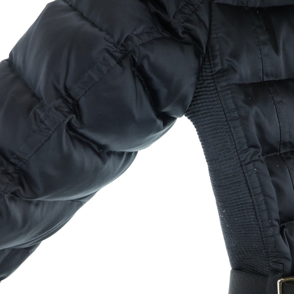 BURBERRY PRORSUM(バーバリー プローサム) フーデッド ダウンジャケット コート ブラック レディース 3994179