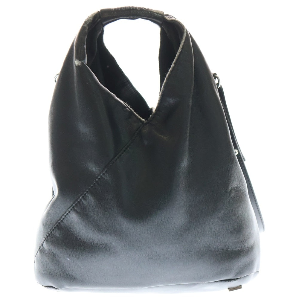 MM6 Maison Margiela(エムエムシックスメゾンマルジェラ) Japanese ジャパニーズ ナノ フェイクレザー ショルダーバッグ ブラック S41WD0040