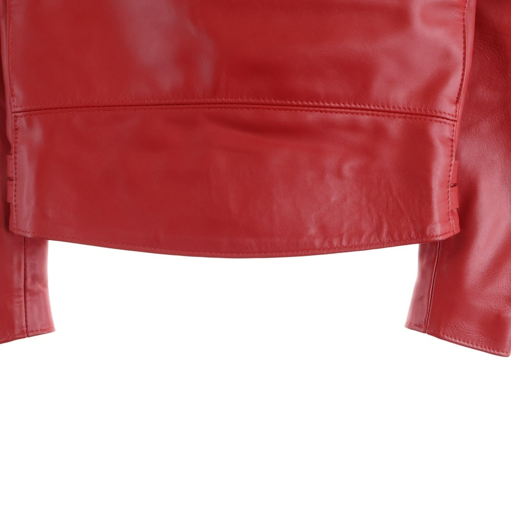 Lewis Leathers(ルイスレザー) 391T Lightning タイトフィット ライトニング ホースハイド ダブルライダースジャケット レッド