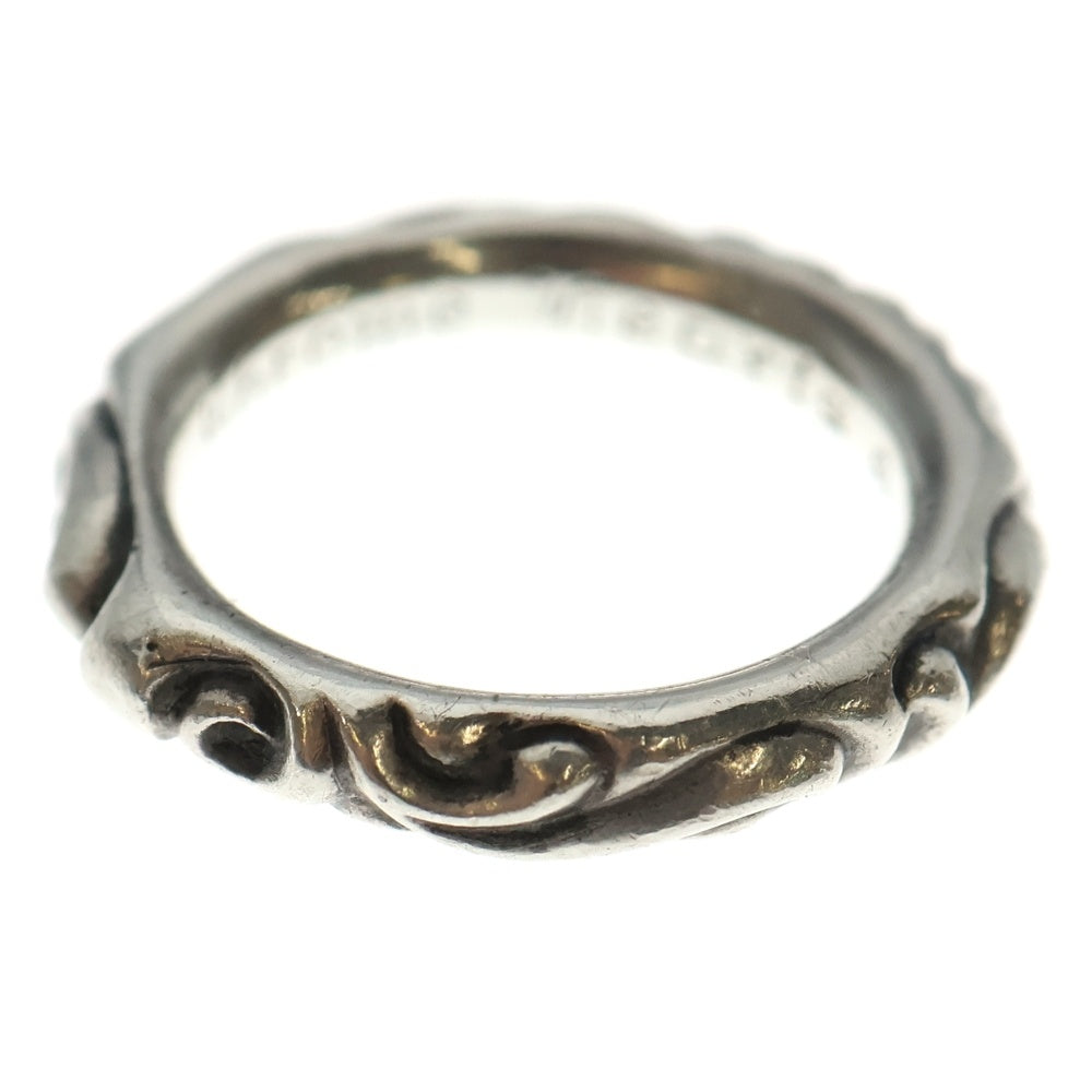 CHROME HEARTS(クロムハーツ) SCRL BAND スクロールバンド リング シルバー BCA351
