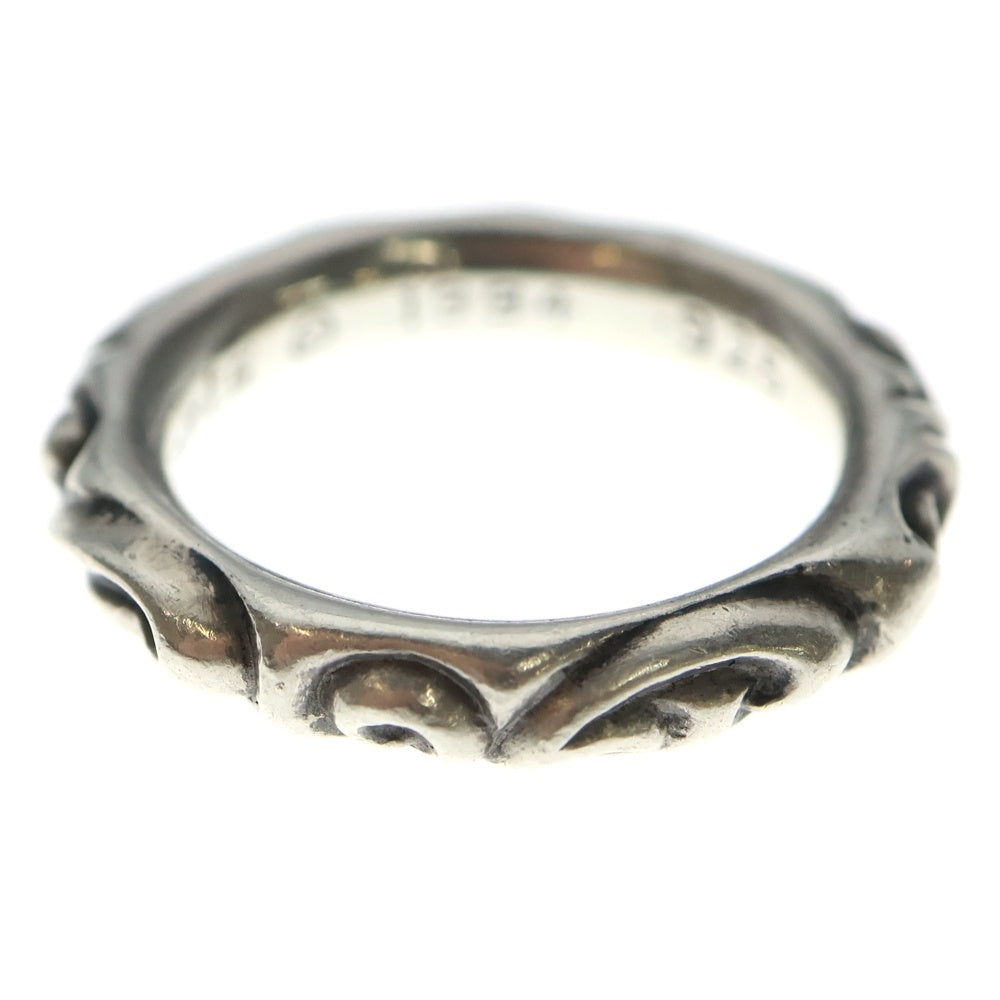 CHROME HEARTS(クロムハーツ) SCRL BAND スクロールバンド リング シルバー BCA351