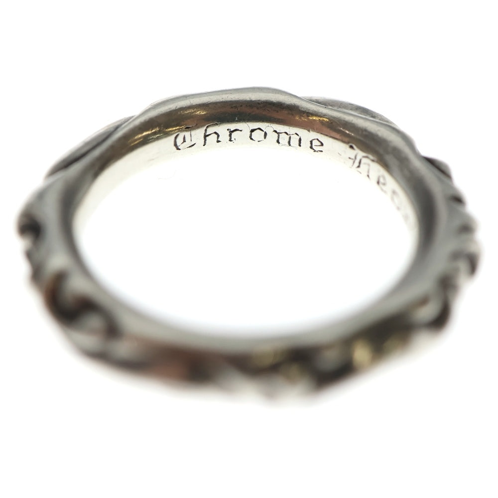 CHROME HEARTS(クロムハーツ) SCRL BAND スクロールバンド リング シルバー BCA351
