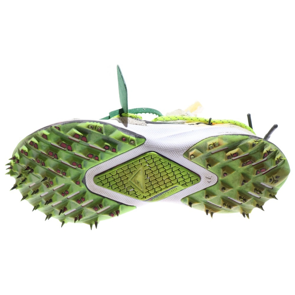 NIKE(ナイキ) ×OFFWHITE WMNS ZOOM TERRA KIGER 5 オフホワイト ウィメンズ ズーム テラカイガー ローカットスニーカー シルバー US6/23cm レディース CD8179-100