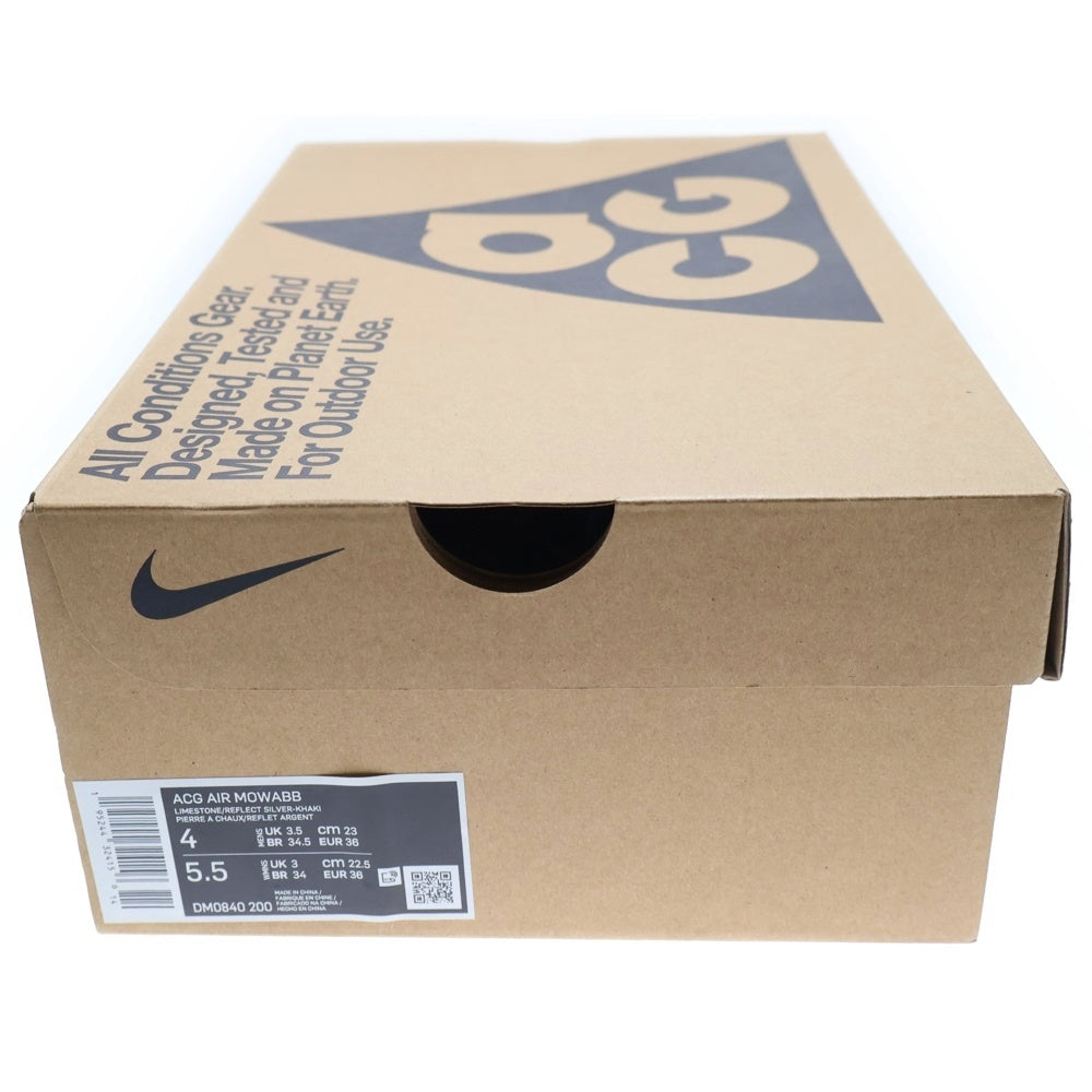 NIKE(ナイキ) ACG AIR MOWABB エア モワブ ライムストーン レディース カーキ US4/23cm DM0840-200