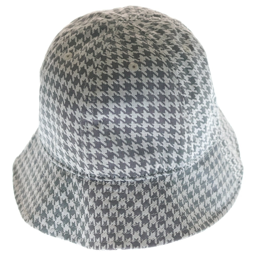 NIKE(ナイキ) ハングトゥース 総柄 ロゴデザイン バケットハット 帽子 グレー DJ5840-010