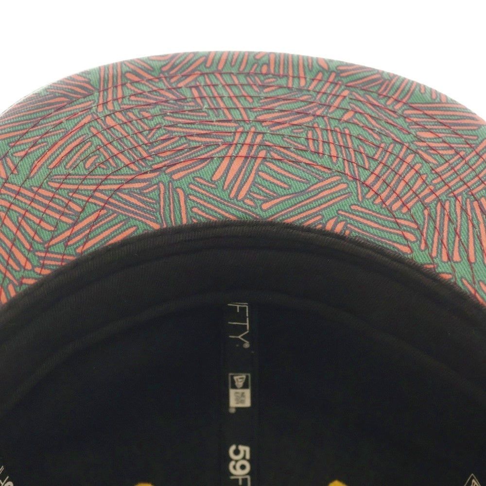 KENZO(ケンゾー) ×NEW ERA 59FIFTY FITTED CAP ニューエラ 総柄 キャップ 帽子 マルチカラー