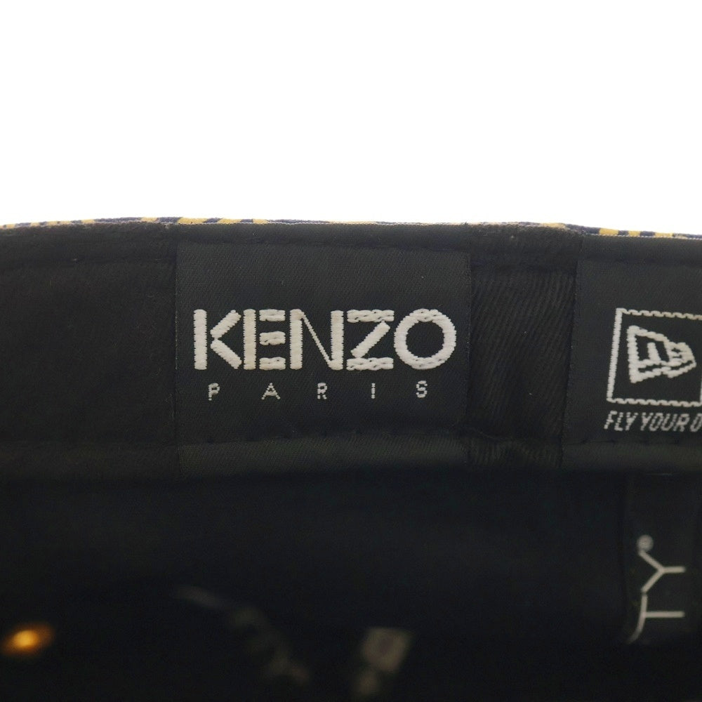 KENZO(ケンゾー) ×NEW ERA 59FIFTY FITTED CAP ニューエラ 総柄 キャップ 帽子 マルチカラー