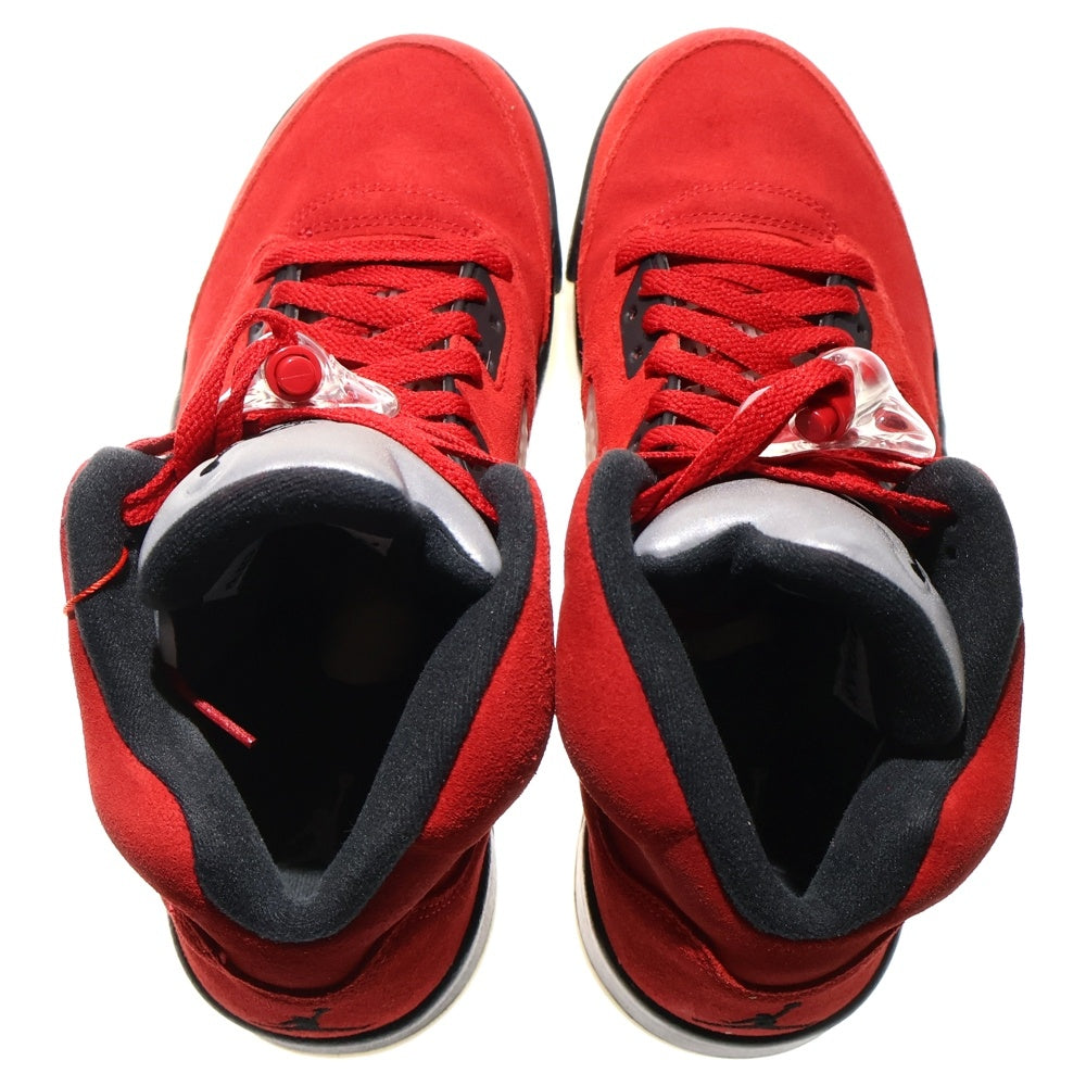 NIKE(ナイキ) AIR JORDAN 5 TORO BRAVO エアジョーダン 5 トロブラボー ハイカットスニーカー レッド US9.5/27.5cm DD0587-600
