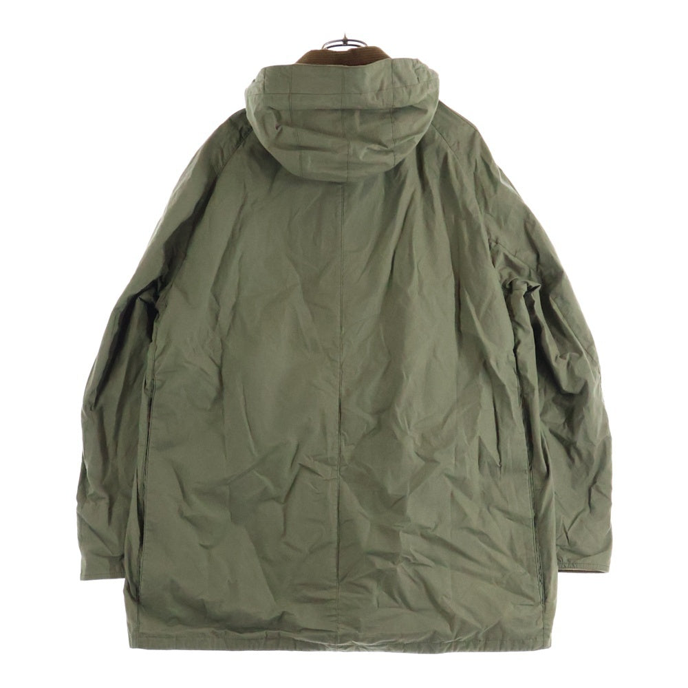 Barbour(バブアー) GOLD STANDARD BEAUFORT ゴールドスタンダード ビューフォート リップストップ コーデュロイカラー フーデッドジャケット カーキ