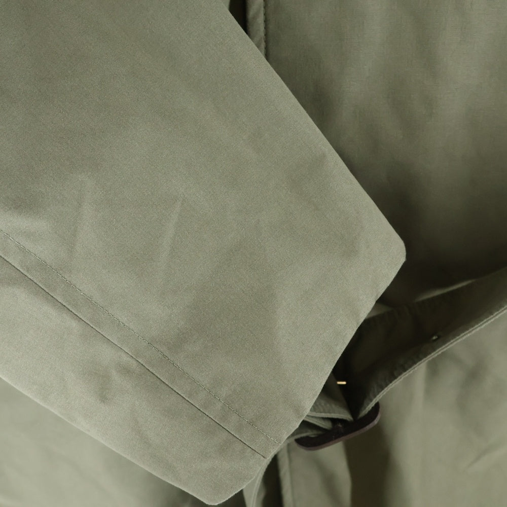 Aquascutum(アクアスキュータム) ポリエステル イングランド製 トレンチコート カーキ