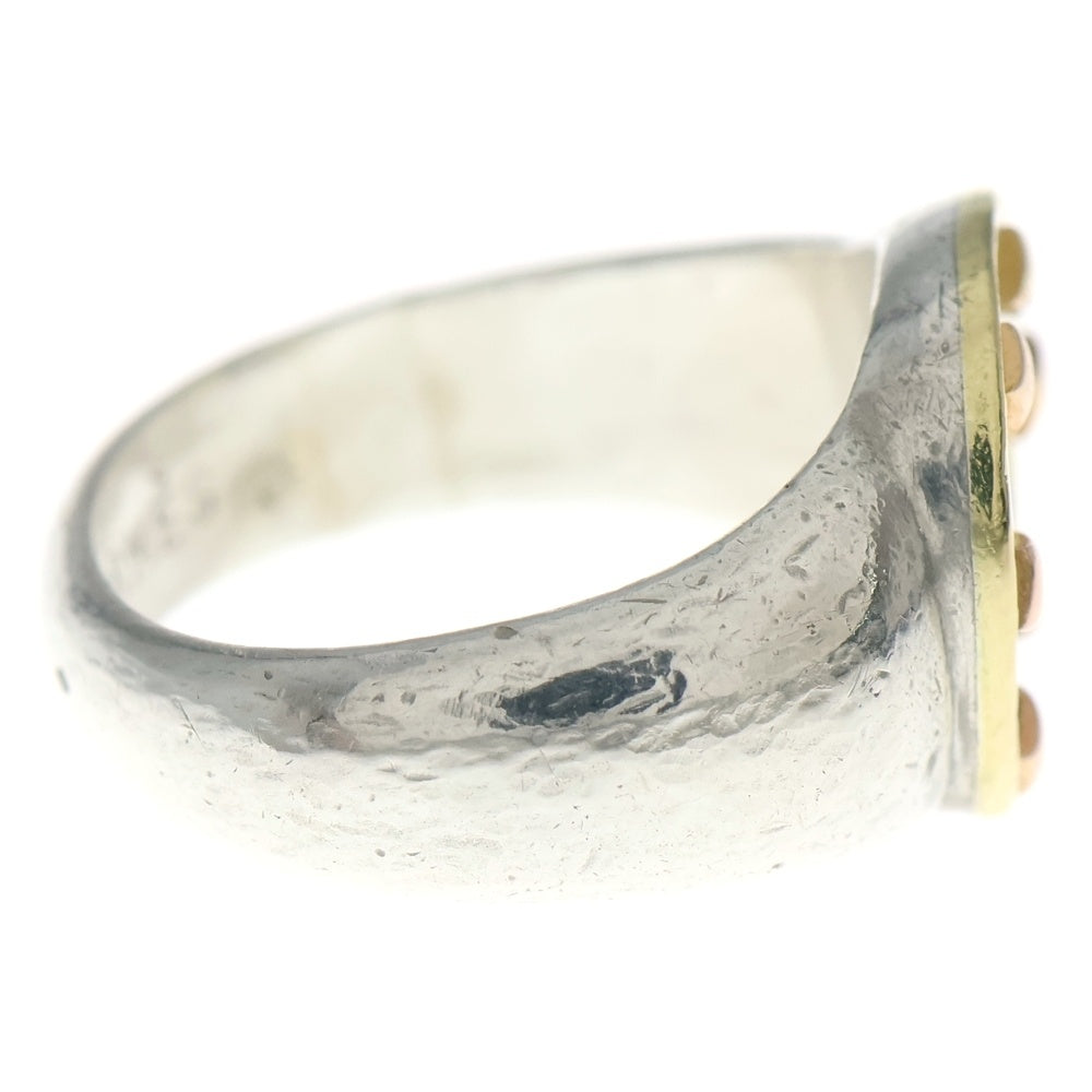 HERMES(エルメス) HORSESHOE RING ホースシュー コンビ リング シルバー/ゴールド