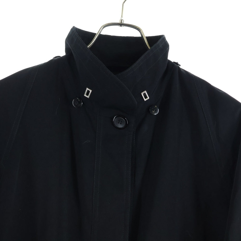 GALLERY(ギャラリー) オーバーサイズ ロングステンカラーコート ブラック