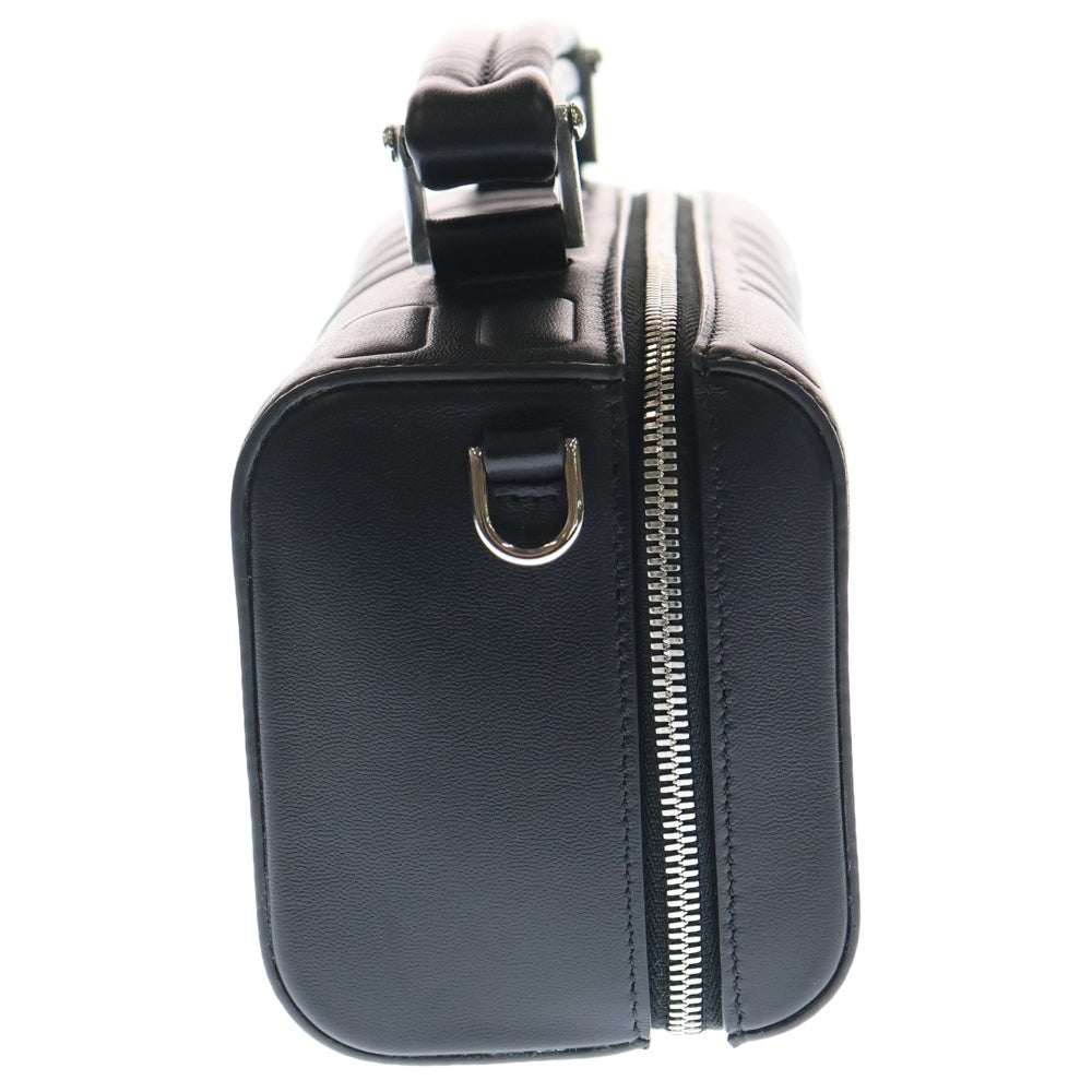 RIMOWA(リモワ) ロゴ刻印 2WAY レザークロスボディバッグ ショルダーバッグ ブラック