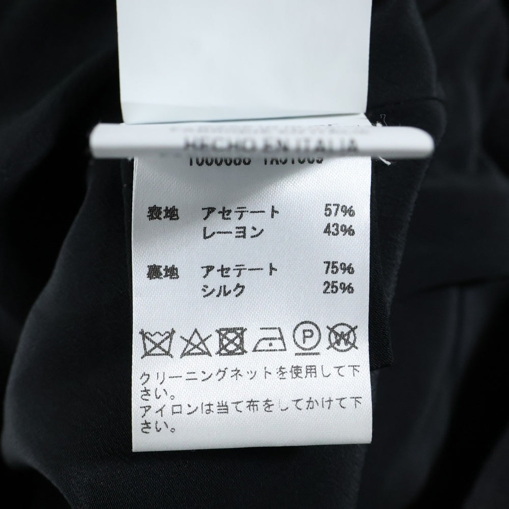 VERSACE(ヴェルサーチ) メデューサパッチ ノースリーブワンピース ドレス レディース ブラック 1000688 1A01069 RFID