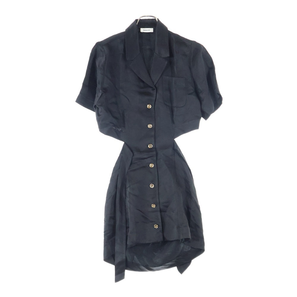 sandro(サンドロ) SHORT OPENWORK DRESS ショート オープンワーク