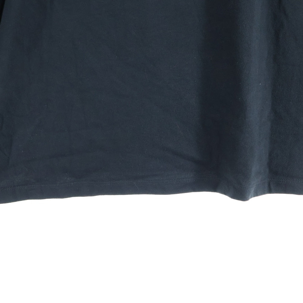 LOEWE(ロエベ) アナグラムロゴ クルーネック長袖Tシャツ カットソー ブラック H526Y22XAX