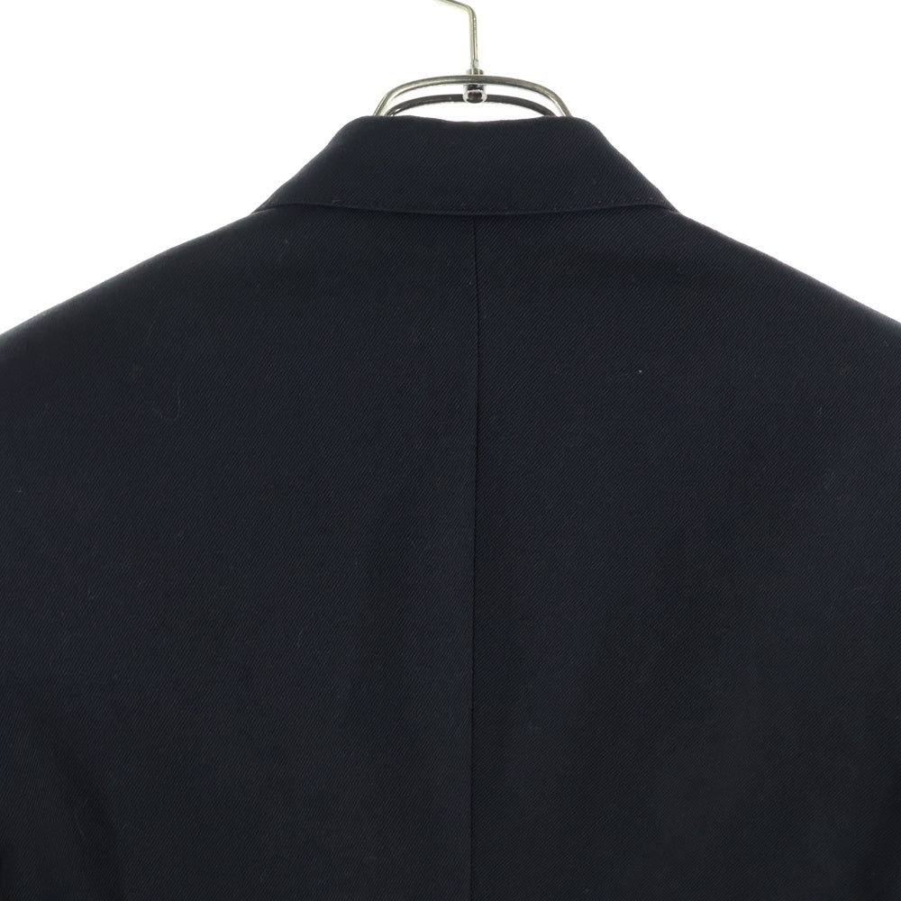 CELINE(セリーヌ) 2D SHORT JACKET IN DIAGONAL WOOL ショート ダブルテーラードジャケット イン ディアゴナル ウール ブラック 2V687092D