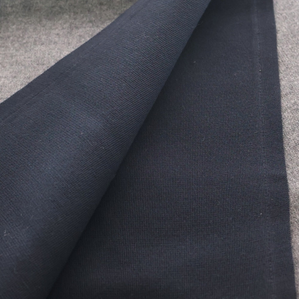 miumiu(ミュウミュウ) ロゴ刺繍 ウールマフラー ストール ネイビー 5FS004 15RK RFID