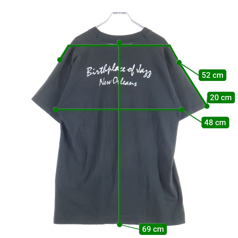 VINTAGE(ヴィンテージ) 90S VINTAGE MILES DAVIS ヴィンテージ マイルス デイヴィス クルーネック半袖Tシャツ カットソー ブラック