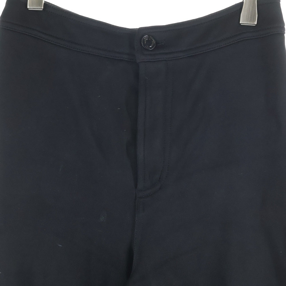 SAINT LAURENT PARIS(サンローランパリ) 22SS SLIM FIT SILK JERSEY PANTS スリム フィット シルク ジャージ イージーパンツ レディース ブラック 685432 Y7E23