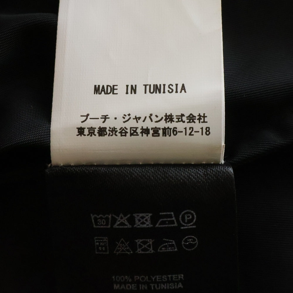 DRIES VAN NOTEN(ドリスヴァンノッテン) ショートスリーブ ジップアップシャツ ブラック 855.020734-1275-900