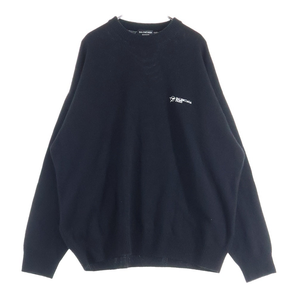 BALENCIAGA(バレンシアガ) 21SS エンブロイダリー ロゴ ニット