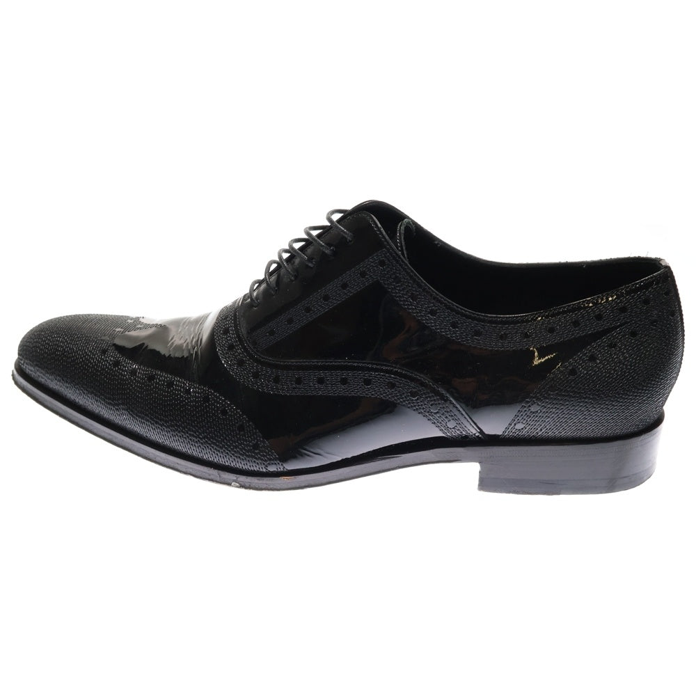 Christian Dior(クリスチャンディオール) ウィングチップ レースアップ レザードレスシューズ ブラック 13HBM