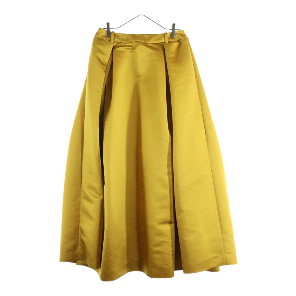 JUNKO SHIMADA(ジュンコシマダ) プリーツ フレアロングスカート レディース ゴールド 88-08052801