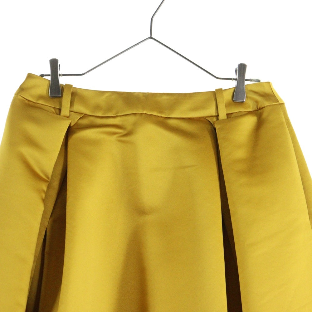 JUNKO SHIMADA(ジュンコシマダ) プリーツ フレアロングスカート レディース ゴールド 88-08052801