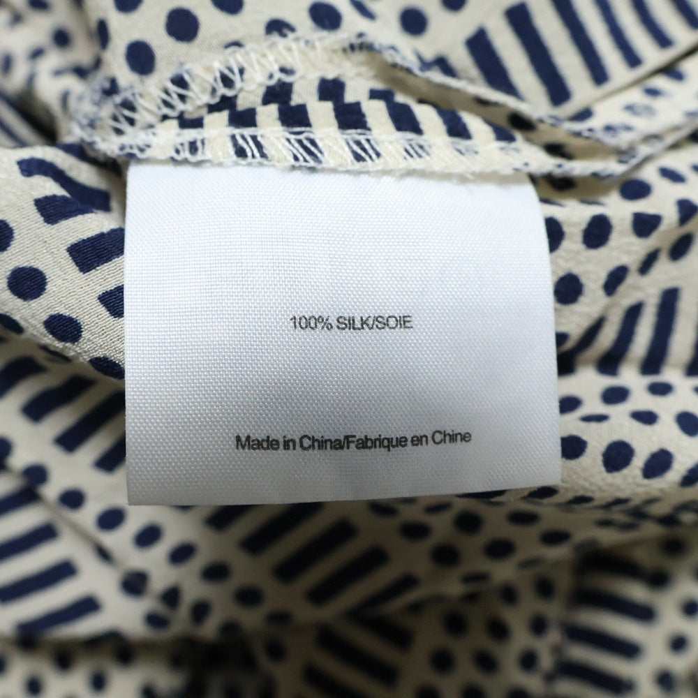 TORY BURCH(トリー バーチ) 総柄 ノースリーブカットソー レディース ネイビー/ベージュ 12121166