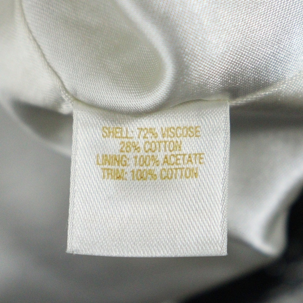 Kate Spade(ケイトスペード) フリンジ ノーカラーボタンジャケット レディース グレー/ブラック NJMU1228