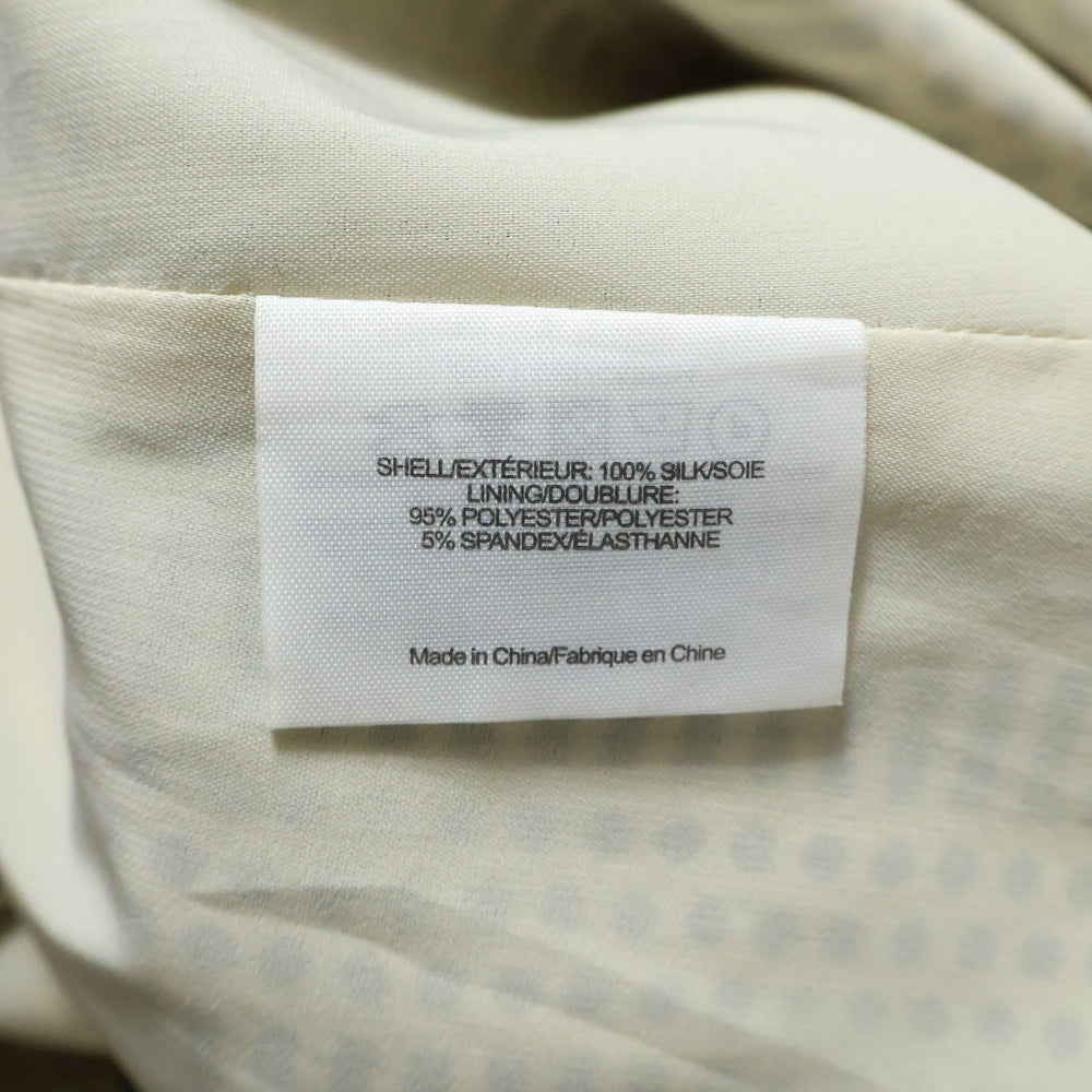 TORY BURCH(トリー バーチ) 総柄 シルクスカート レディース ネイビー/ホワイト 12121302