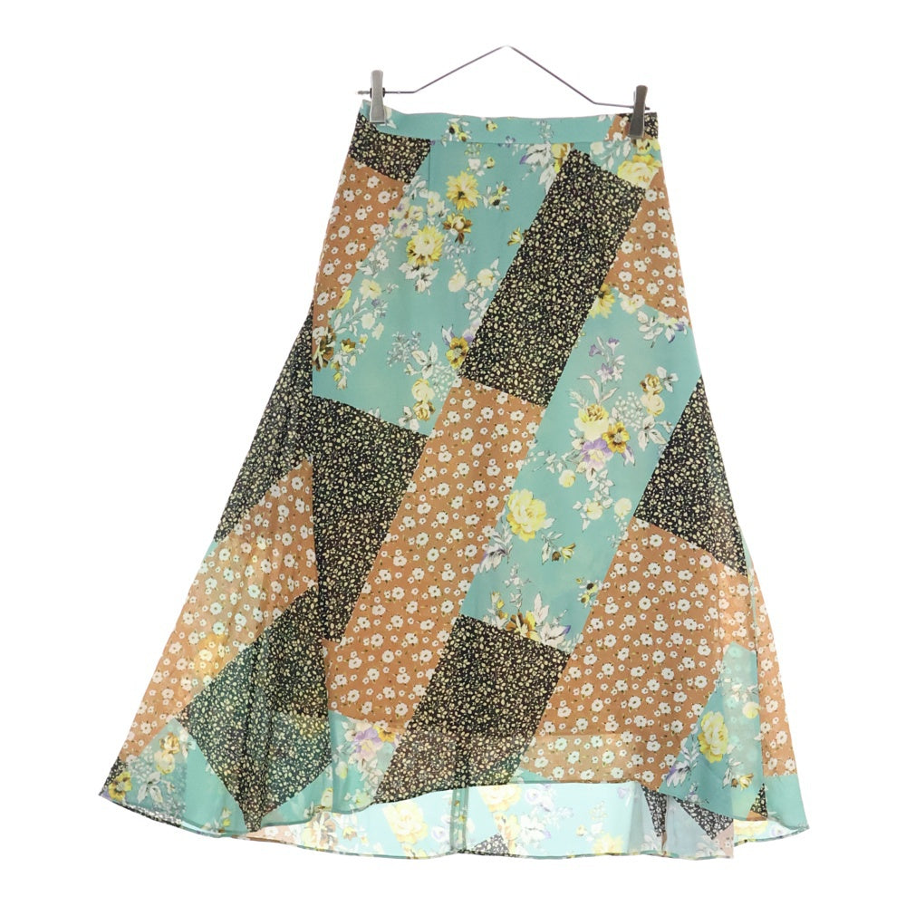 JILL STUART(ジル スチュアート) 総柄 レイヤード ロングスカート レディース マルチカラー 092-8220006