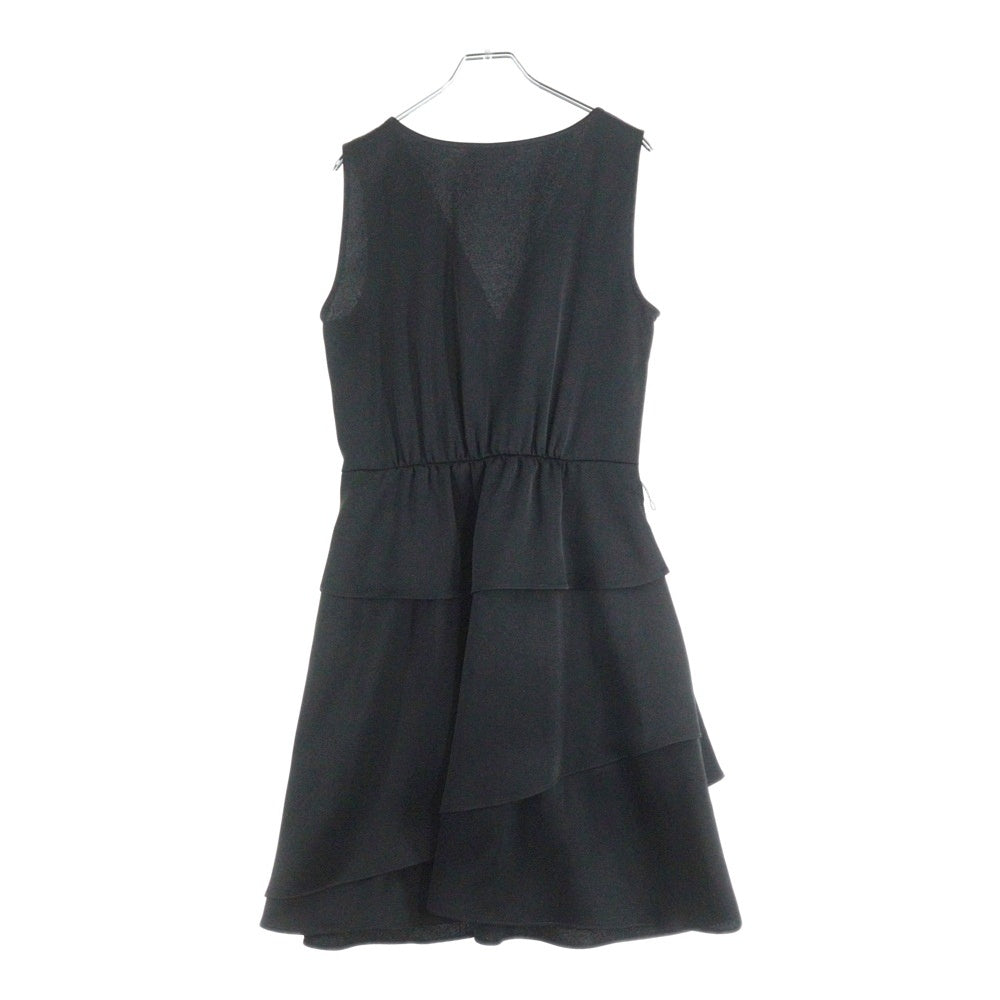 DKNY(ダナキャラン) レイヤード ノースリーブワンピース ドレス レディース ブラック