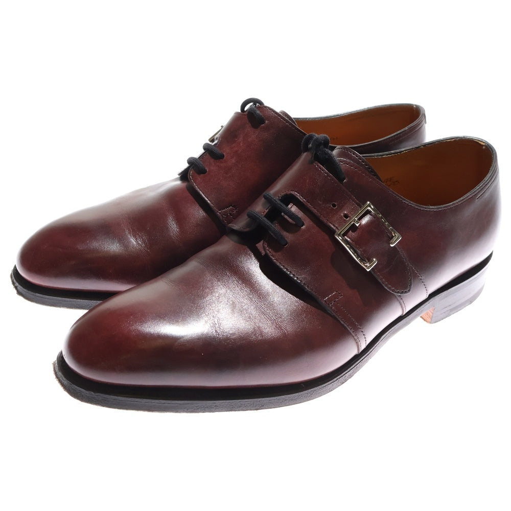 JOHN LOBB(ジョンロブ) CLIFFE クリフ ストラップ レースアップ レザーシューズ ブラウン 141991
