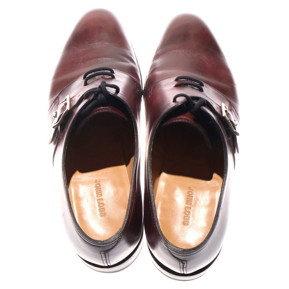 JOHN LOBB(ジョンロブ) CLIFFE クリフ ストラップ レースアップ レザーシューズ ブラウン 141991