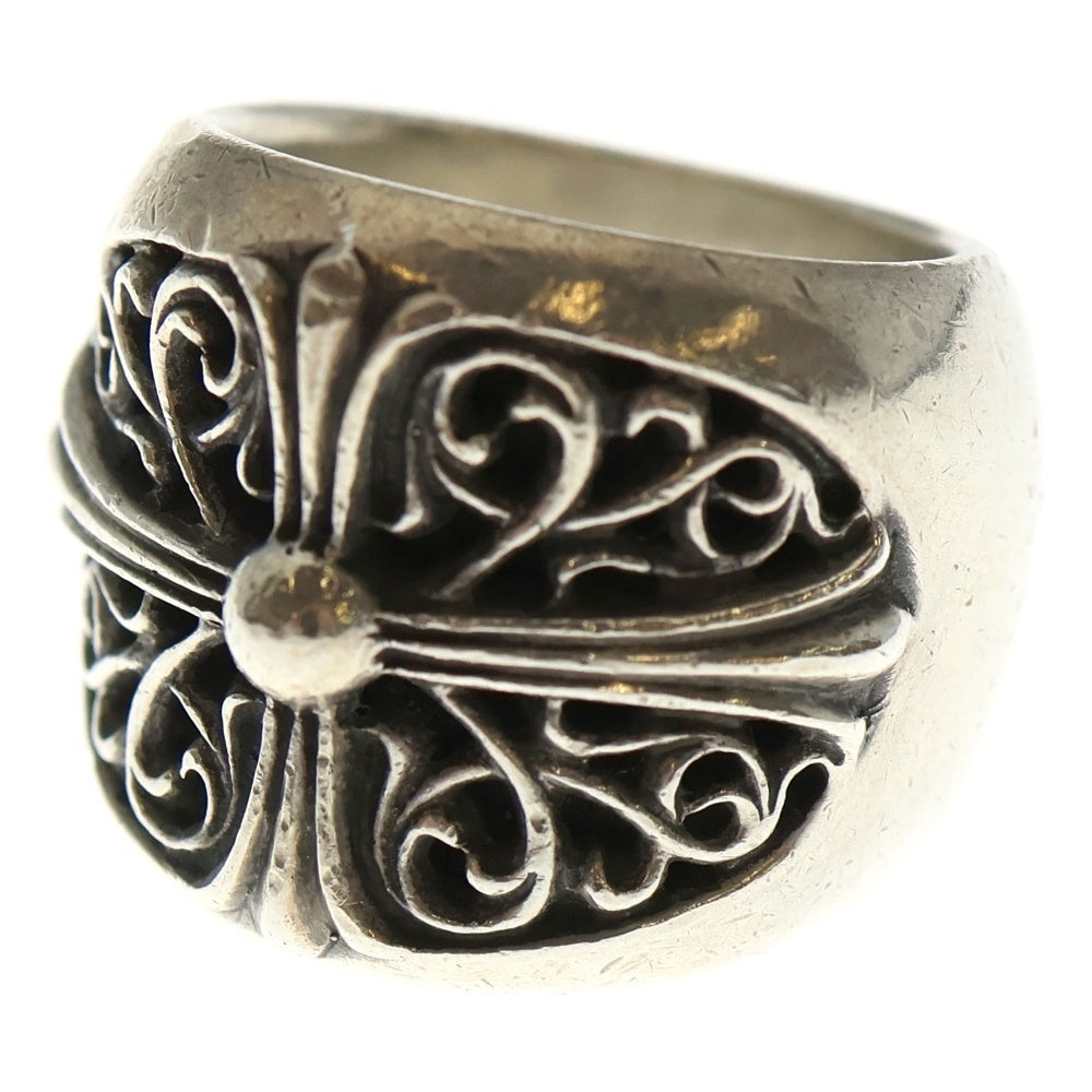 CHROME HEARTS(クロムハーツ) CLASSIC OVAL クラシックオーバルクロス リング シルバー BCA340
