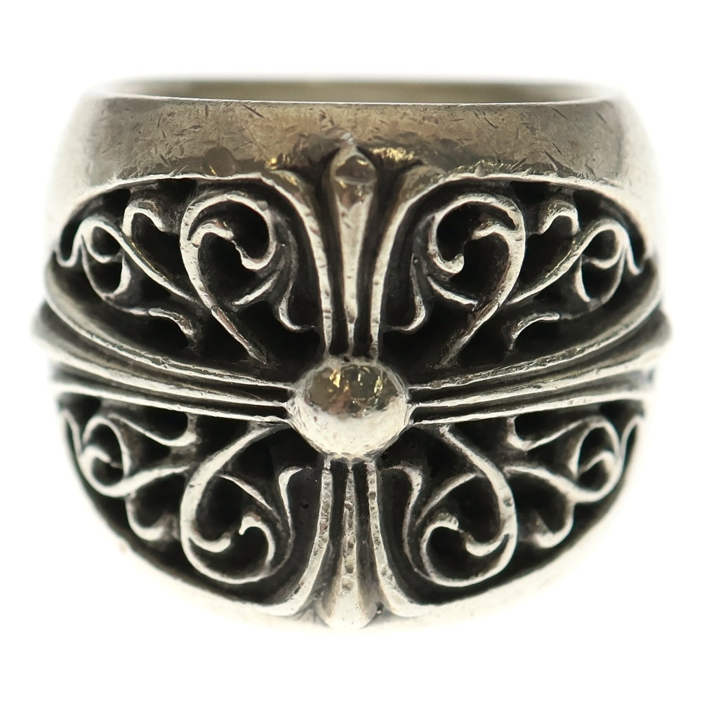 CHROME HEARTS(クロムハーツ) CLASSIC OVAL クラシックオーバルクロス リング シルバー BCA340