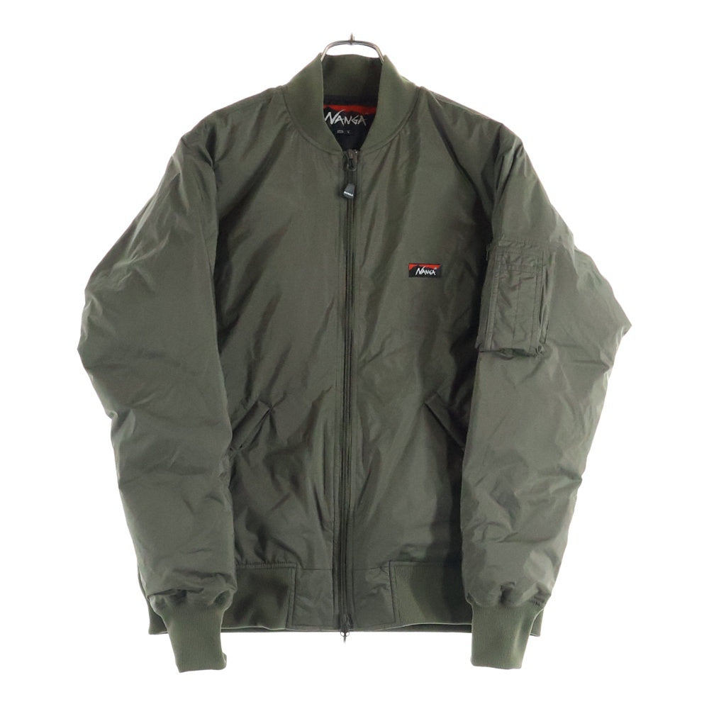 超美品　NANGA ma-1 Mサイズ　カーキ 楽天市場】○NANGA ナンガ 別注 HINOC DOWN JACKET MA-1 ヒノック